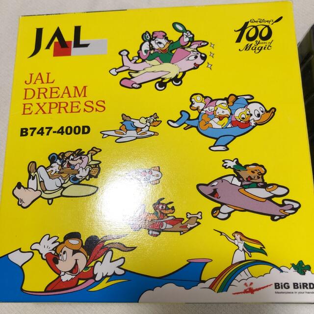 JAL(日本航空)(ジャル(ニホンコウクウ))のディズニー100周年 JAL 1/500 DREAM FXPRESS エンタメ/ホビーのおもちゃ/ぬいぐるみ(ミニカー)の商品写真