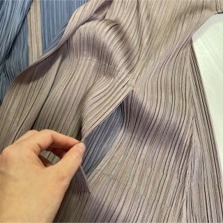PLEATS PLEASE ISSEY MIYAKE - プリーツプリーズ ロングカーディガン PLEATS PLEASE ISSEY MIYAKE - プリーツプリーズ ロングカーディガン