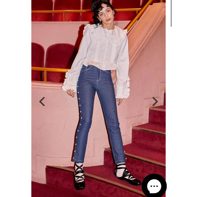 Bibiy PEARL DENIM レディースのパンツ(スキニーパンツ)の商品写真