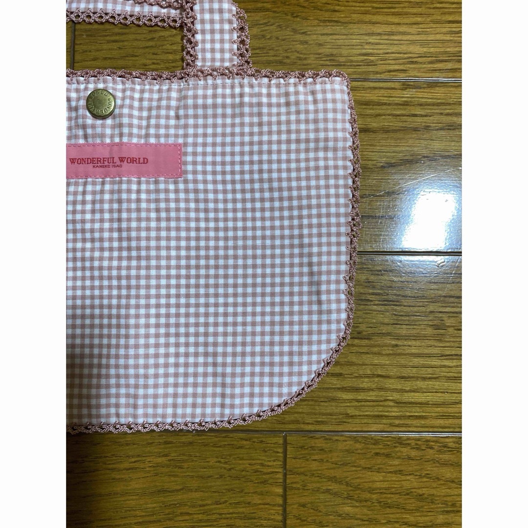 KANEKO ISAO(カネコイサオ)のワンダフルワールド　🩷ミニトートバッグ🩷可愛いよ〜🩷 レディースのバッグ(トートバッグ)の商品写真