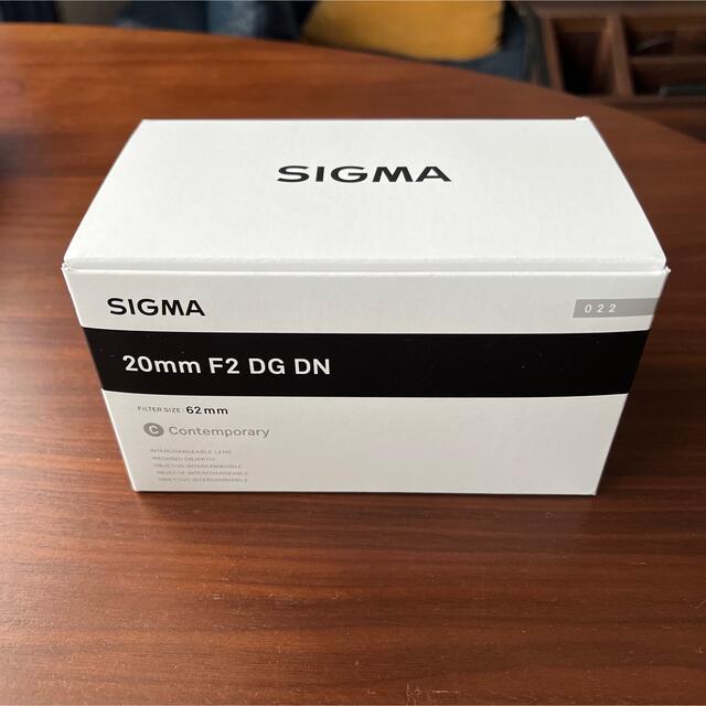 SIGMA(シグマ)のSIGMA 20mm F2 DG DN   SONY ソニー　FE Eマウント スマホ/家電/カメラのカメラ(レンズ(単焦点))の商品写真