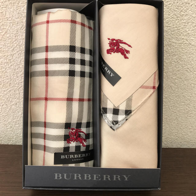 BURBERRY - バーバリー ハンカチギフトセットの通販 by kumik's shop｜バーバリーならラクマ