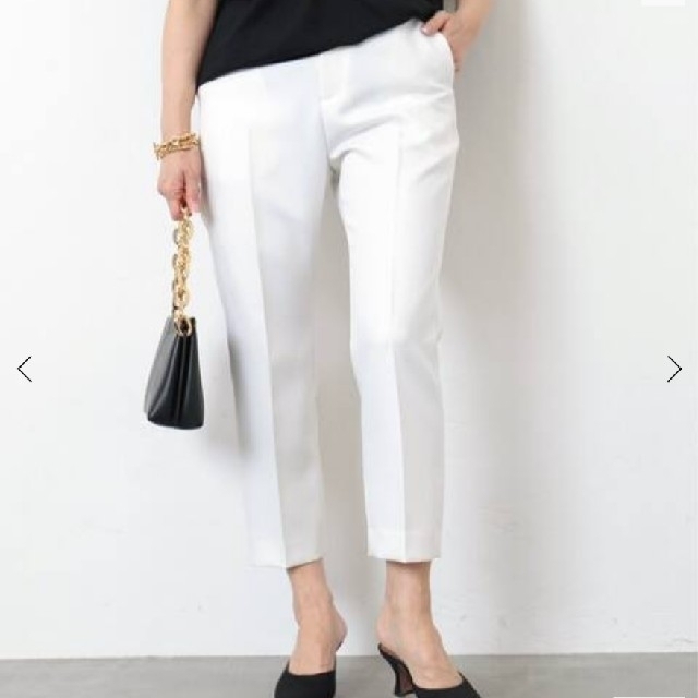 Deuxieme Classe Cropped パンツ ホワイト 34 | bombaytools.com