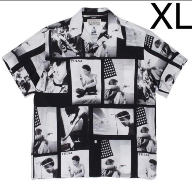 メンズ 希少 XL wackomaria larry clark アロハシャツ キムタク