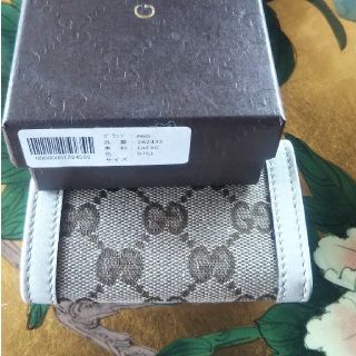 Gucci - GUCCI キーケース♡GGキャンバスインターロッキング 6連キー