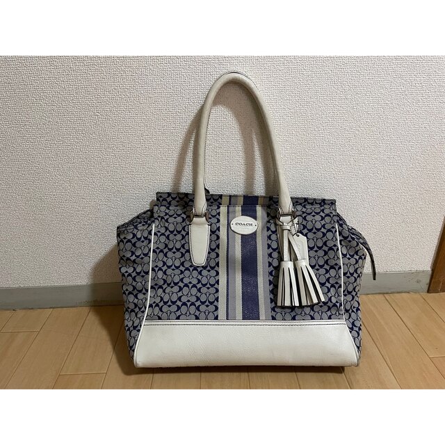 COACH トートバッグ キャンバス A4可