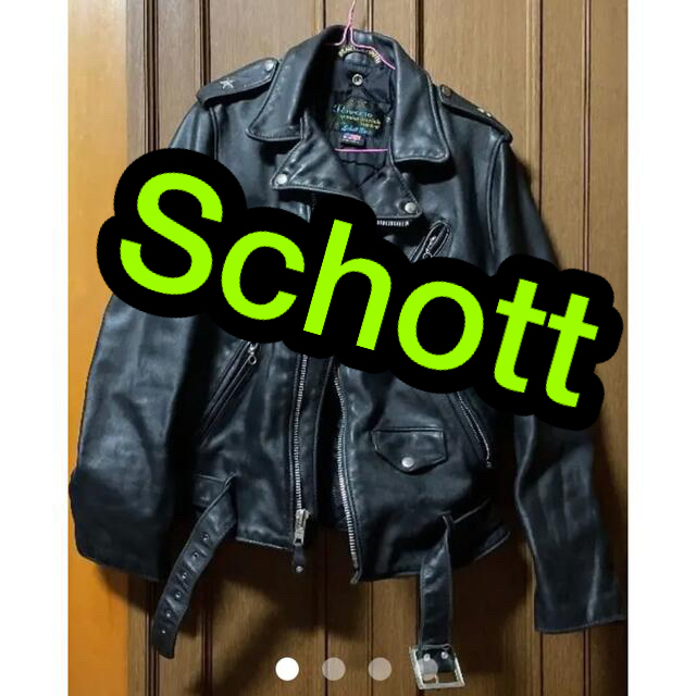 上品な - schott 【Schott】ワンスター ダブルライダース サボテンタグ サイズ42 613 ライダースジャケット