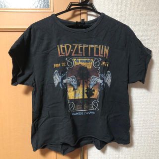 トップショップ(TOPSHOP)のTシャツ　LED ZEPPELIN TOPSHOP バンド(Tシャツ(半袖/袖なし))