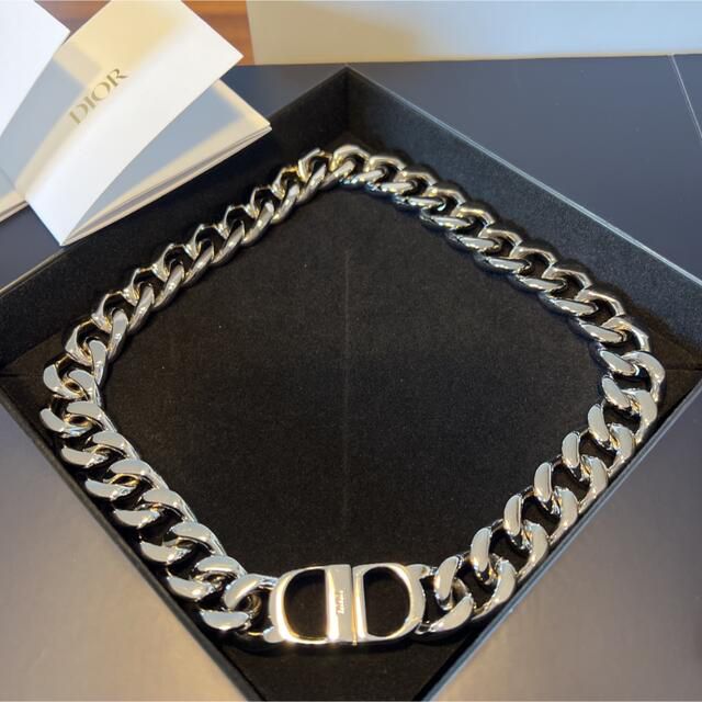 DIOR HOMME(ディオールオム)のSS19 DIOR × YOON CD ICON 真鍮 ネックレス メンズのアクセサリー(ネックレス)の商品写真