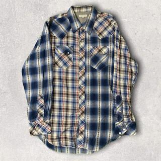 エンジニアードガーメンツ(Engineered Garments)のエンジニアードガーメンツ ウエスタンシャツ Mサイズ USA製 チェックシャツ(シャツ)