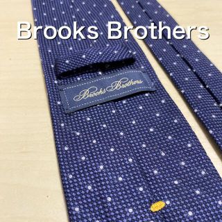 ブルックスブラザース(Brooks Brothers)のtanita様　Brooks Brothers ネイビーパープル×ドットネクタイ(ネクタイ)