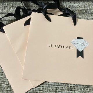 ジルスチュアート(JILLSTUART)のジルスチュアート　ショッパー3枚セット　プレゼント用にも！ピンク(ショップ袋)