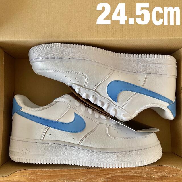 24.5㎝ NIKE エアフォース1 07 ナイキ AIRFORCE1 ブルー | kensysgas.com