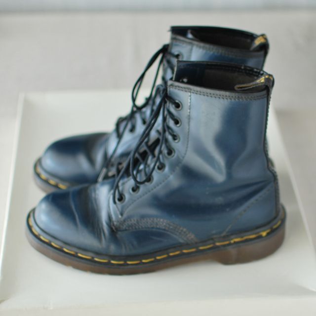 Dr.Martens - ドクターマーチン ブルー 8ホール UK4の通販 by Dr.Martens - ドクターマーチン ブルー 8ホール UK4の通販 by
