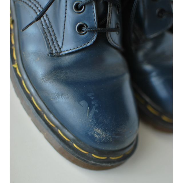 Dr.Martens(ドクターマーチン)のドクターマーチン　ブルー　８ホール UK4 レディースの靴/シューズ(ブーツ)の商品写真