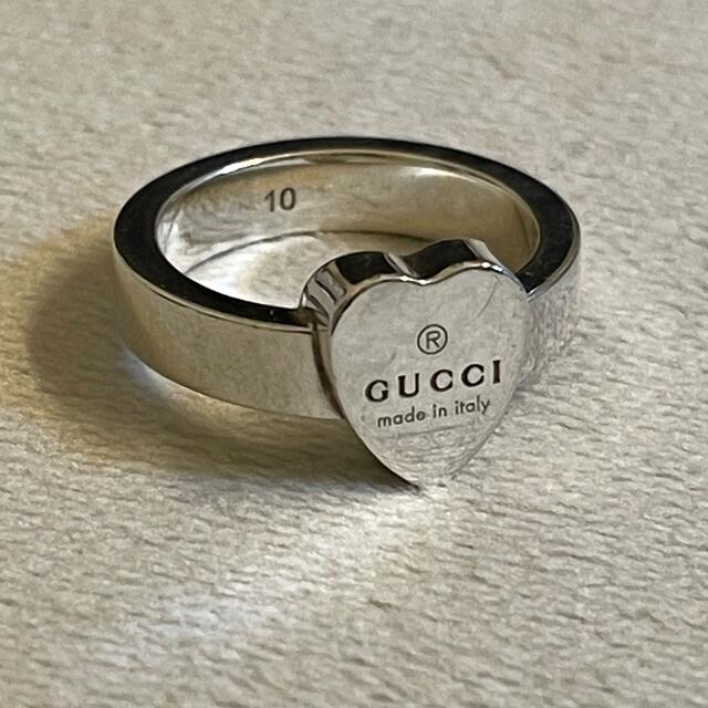 Gucci(グッチ)の【値下げ】GUCCI トレードマーク ハートリング レディースのアクセサリー(リング(指輪))の商品写真