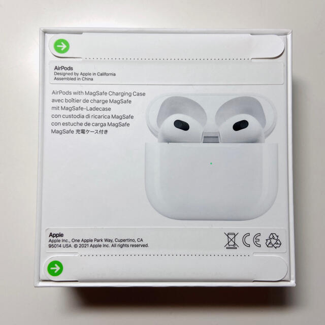 新品未開封 Apple airpods 第3世代 airpods3 - オーディオ機器 新品未開封 Apple airpods 第3世代 airpods3 - オーディオ機器