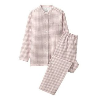 ムジルシリョウヒン(MUJI (無印良品))の〓新品〓  無印良品 脇に縫い目のない二重ガーゼスタンドカラーパジャマ／Ｓ～Ｍ(パジャマ)