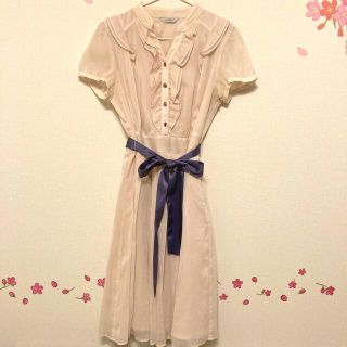 【美品】上品ワンピース(ひざ丈ワンピース)