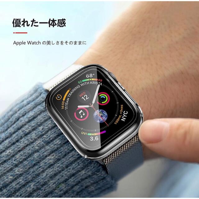 Apple Watch(アップルウォッチ)のアップルウォッチカバー 7 41 AppleWatchケース全面保護7 45mm スマホ/家電/カメラのスマホアクセサリー(モバイルケース/カバー)の商品写真