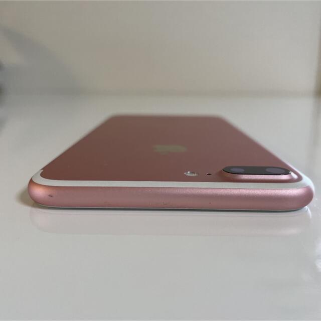 Apple(アップル)のiPhone 7plus Rose gold  128GB スマホ/家電/カメラのスマートフォン/携帯電話(携帯電話本体)の商品写真