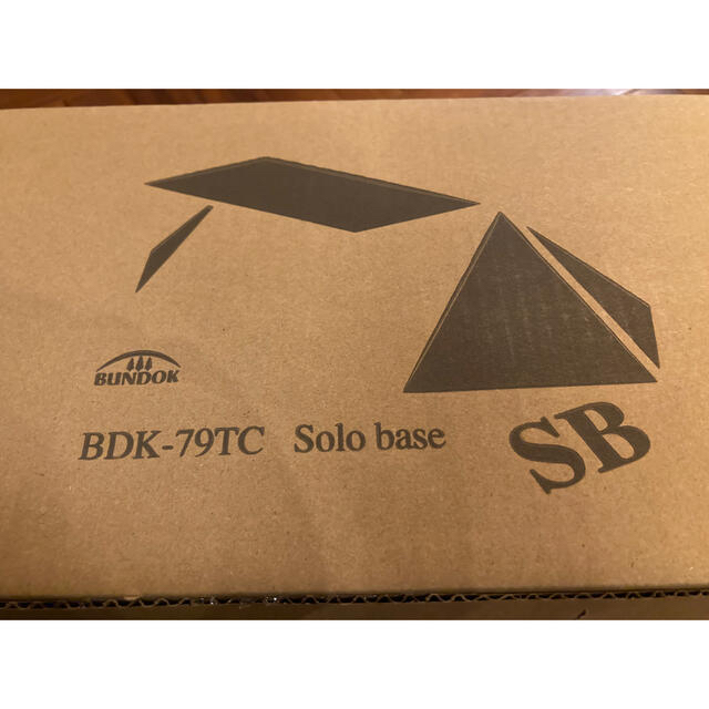 ☆新品未使用 BUNDOK バンドック ソロベース BDK-79TC