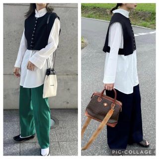 ≪renorm by a.t≫ YUKIコラボ ショートベスト×ジャンスカセット