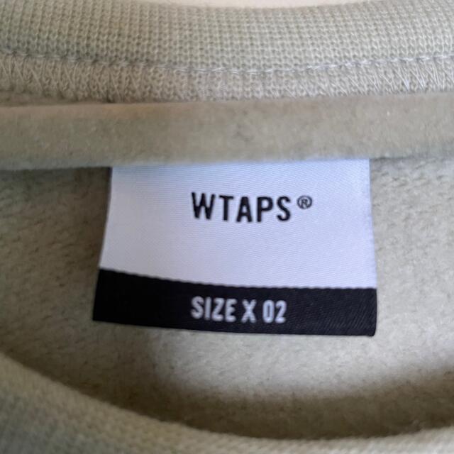 WTAPS 21AW SCREEN WTVUA CREW SWEAT SAND