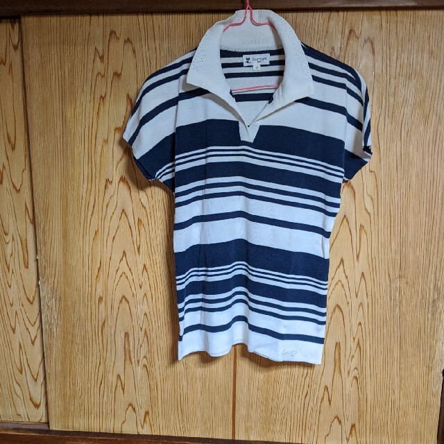 Courreges(クレージュ)の🌹クレージュのフレンチ袖のシャツ レディースのトップス(Tシャツ(半袖/袖なし))の商品写真
