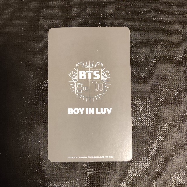 防弾少年団(BTS)(ボウダンショウネンダン)のBTS  BOY IN LUV トレカ   ALL エンタメ/ホビーのエンタメ その他(その他)の商品写真