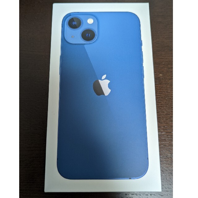 新品未使用・未開封 iPhone13無印 Blue 128GB SIMフリー