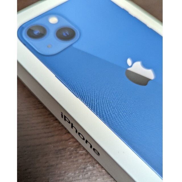 新品未使用・未開封 iPhone13無印 Blue 128GB SIMフリー