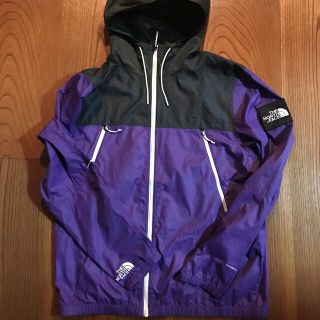 ザノースフェイス(THE NORTH FACE)の美品 ノースフェイス ナイロンジャケット パープル L(ナイロンジャケット)