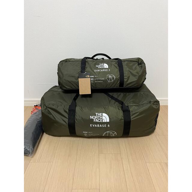 新品入荷 THE NORTH FACE - Evabase6フットプリント付・Evacargo2