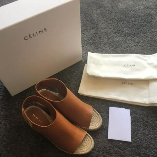 CELINE エスパドリーユサンダル