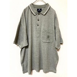 ジバンシィ(GIVENCHY)のジバンシィ　ジバンシー　givenchy ロゴ　ラインカラー　ポロシャツ　L(ポロシャツ)