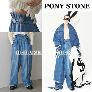 PONY STONE アシンメトリー カーゴ ponystone ポニーストーン