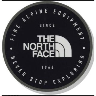 ザノースフェイス(THE NORTH FACE)の【未開封新品】ノースフェイス　ワッペン　アイロン　黒色　直径7センチ　貼付簡単(その他)