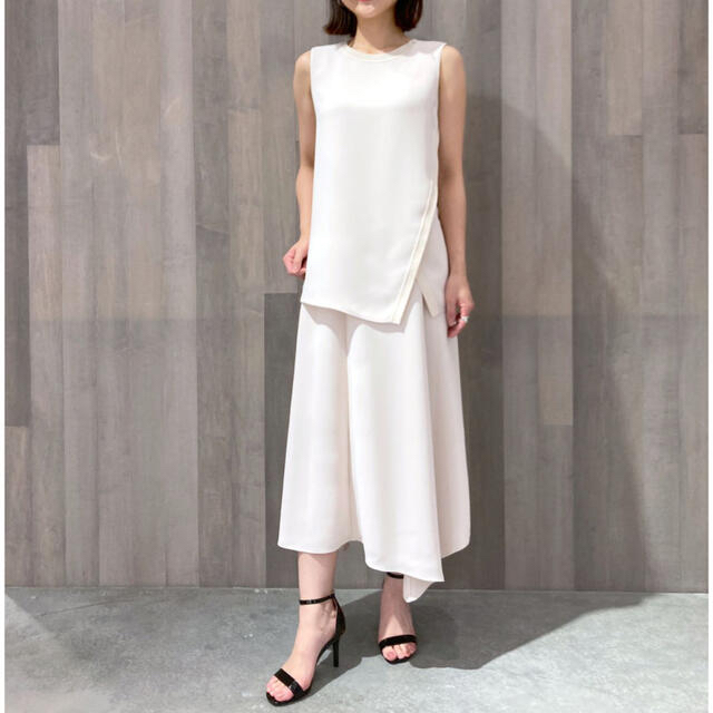 theory - theory 21SS Crepe Comboセットアップ アイボリーの通販 by theory - theory 21SS Crepe Comboセットアップ アイボリーの通販 by