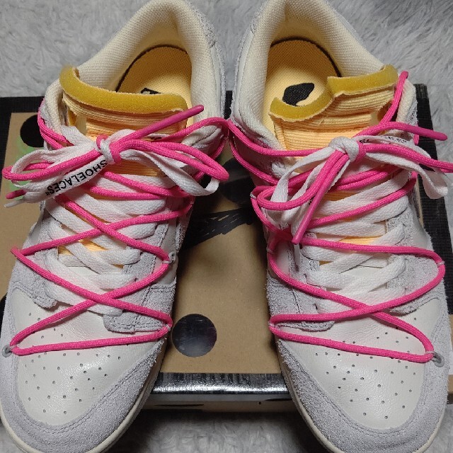 NIKE - NIKE DUNK LOW off-white LOT 17の通販 by ポンs shop｜ナイキ ...