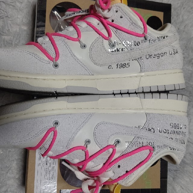 NIKE DUNK LOW off-white LOT 17