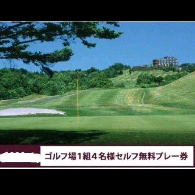 きくりん様専用。シャトレーゼゴルフ☆ゴルフ場1組4名迄のセルフ無料プレー券