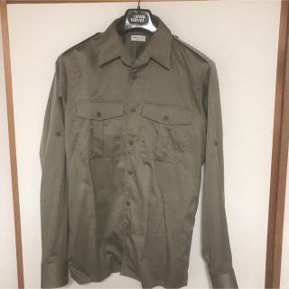 最終値下げ　名作　2018ss Dries van noten ミリタリーシャツ