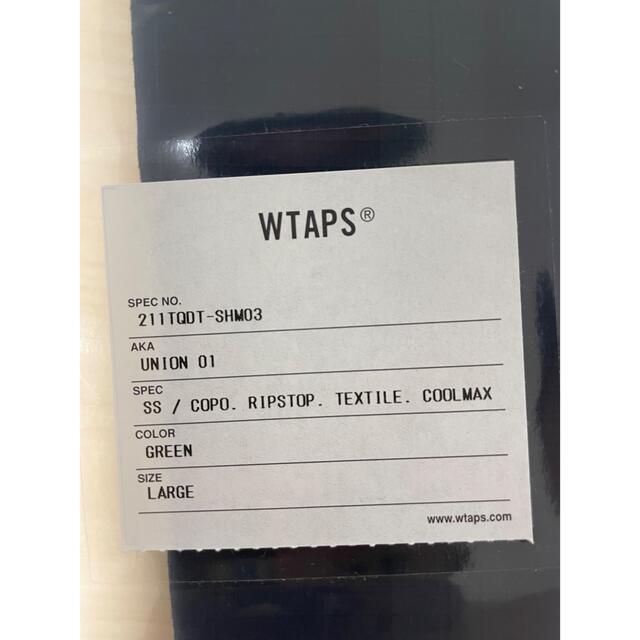 WTAPS UNION 01 COOLMAX シャツ 2021SS