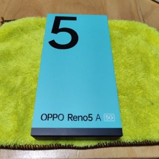 オッポ(OPPO)のOPPO Reno 5A (eSIM)　新品　開通のみ(スマートフォン本体)