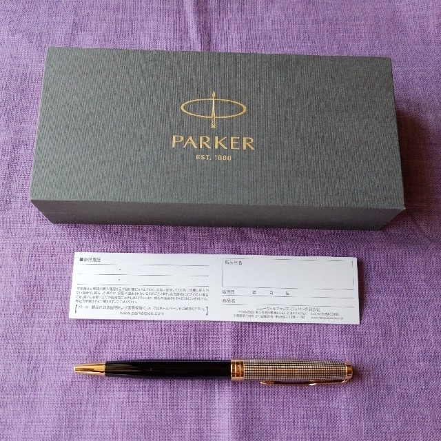 Parker(パーカー)のパーカー ソネット SONET  シズレ x ラックブラックGT ボールペン インテリア/住まい/日用品の文房具(ペン/マーカー)の商品写真