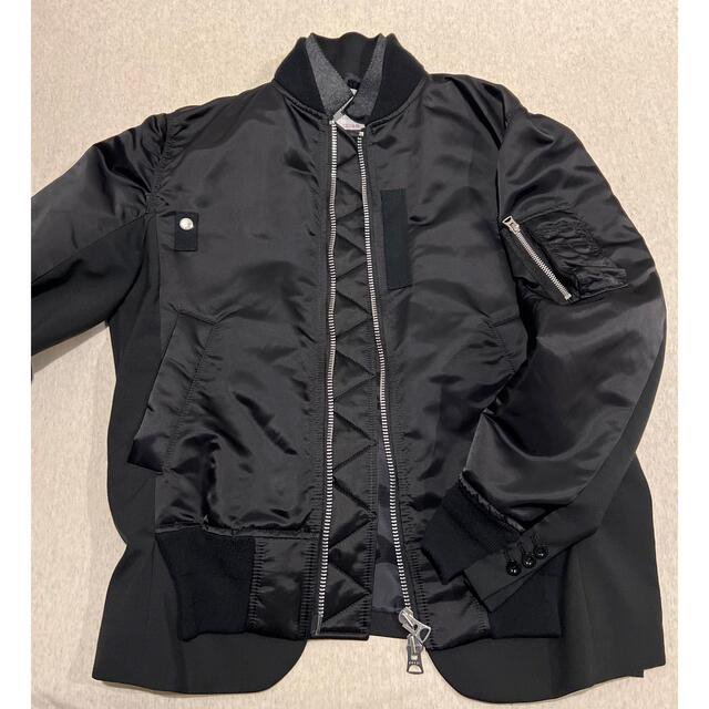 sacai MA-1 suiting blouson