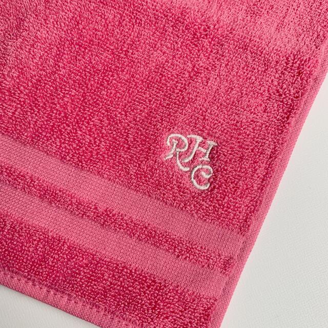 Ron Herman(ロンハーマン)のロンハーマン☆RHC☆ハンドタオル《Pink》 レディースのファッション小物(ハンカチ)の商品写真