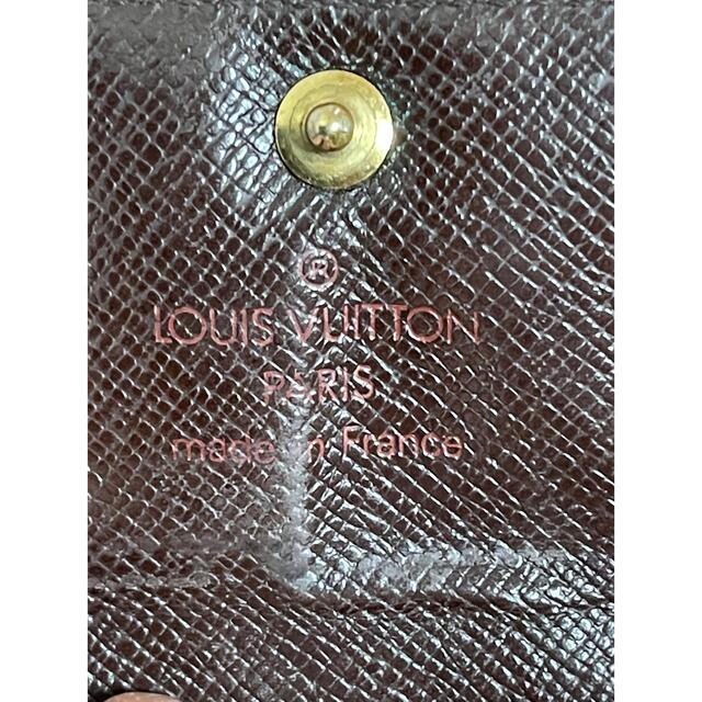 LOUIS VUITTON(ルイヴィトン)のルイヴィトン ポルトモネ　ダミエ 財布　小銭入れ　箱　保存袋　美品付き レディースのファッション小物(コインケース)の商品写真