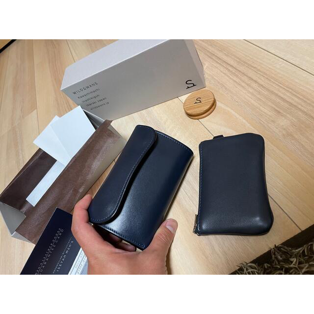 再値下げ※【旧ロゴレア品】WILDSWANS BYRNE ネイビー | www.zedde.com